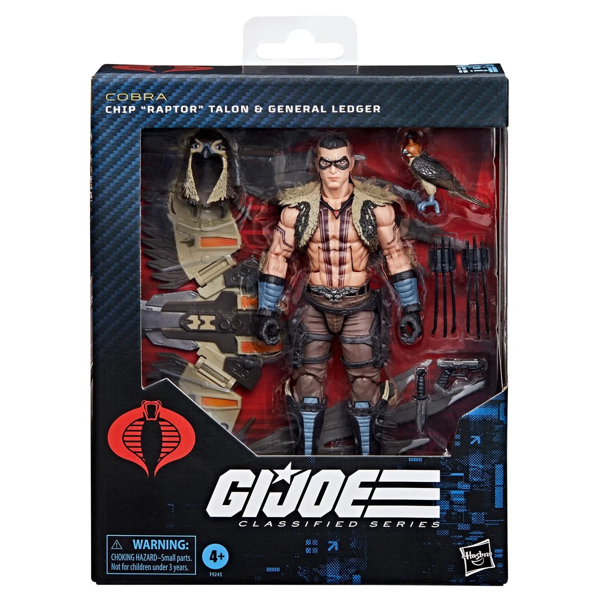 Chip "Raptor" Talon and General Ledger Figure G.I. Joe: Classified Series Hasbro