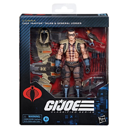 Chip "Raptor" Talon and General Ledger Figure G.I. Joe: Classified Series Hasbro