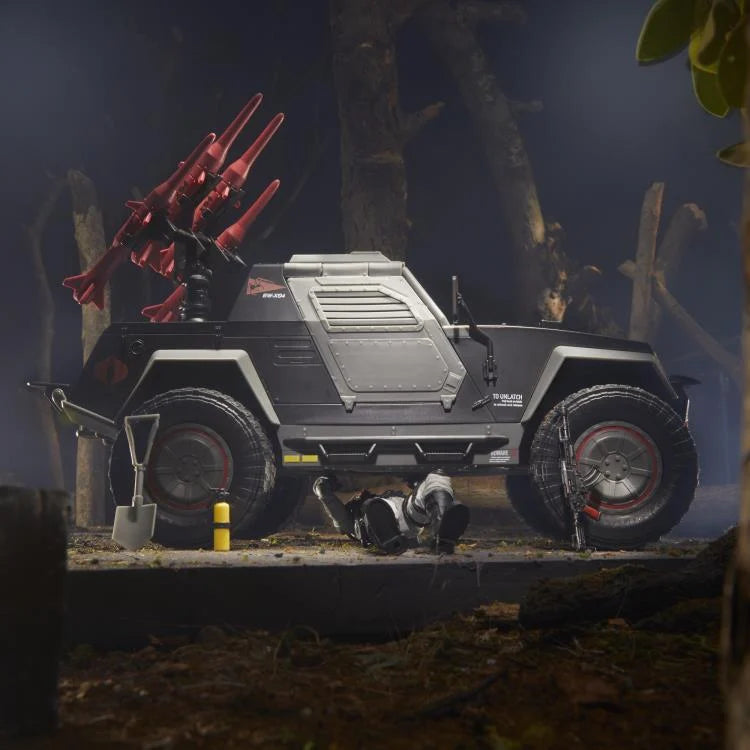 G.I. Joe Classified Series Cobra Night Attack 4-WD Stinger 6-Inch Scale Vehicle with Driver Action Figure
