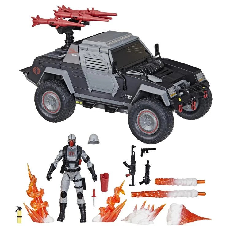 G.I. Joe Classified Series Cobra Night Attack 4-WD Stinger 6-Inch Scale Vehicle with Driver Action Figure