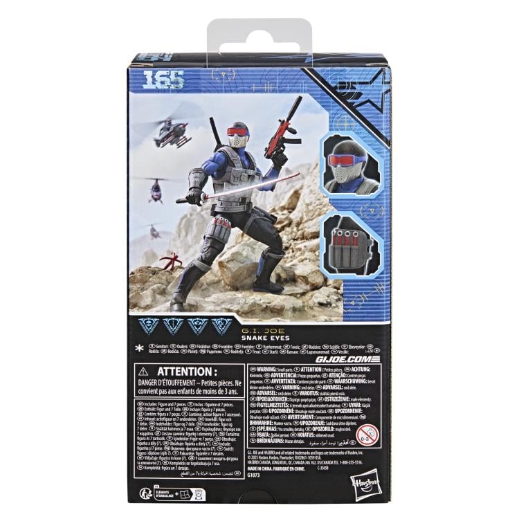 Snake Eyes G.I. Joe Classified Series #165 Action Figure