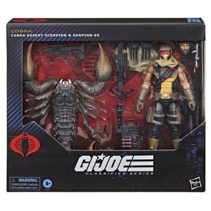 Cobra Desert Scorpion & SKRP10N-25 G.I. Joe Classified Series #180 Action Figure Set