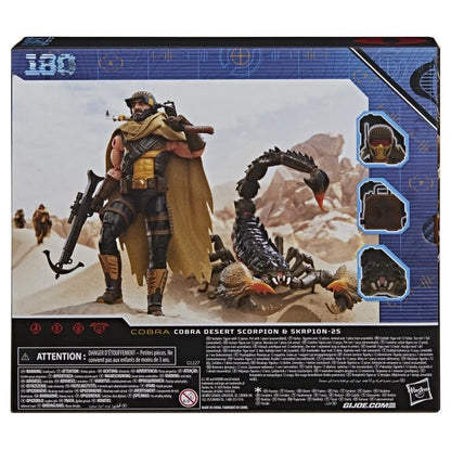 Cobra Desert Scorpion & SKRP10N-25 G.I. Joe Classified Series #180 Action Figure Set
