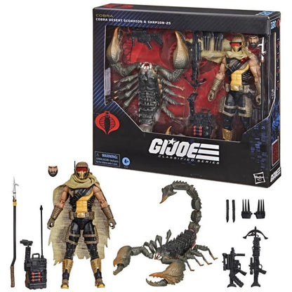 Cobra Desert Scorpion & SKRP10N-25 G.I. Joe Classified Series #180 Action Figure Set