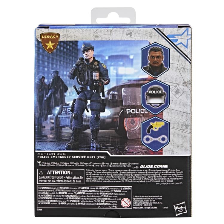 Police Emergency Service Unit (ESU) G.I. Joe Classified Series Legacy Collection Action Figure