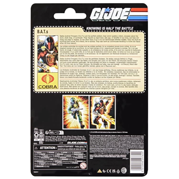 B.A.T. (Battle Android Trooper) G.I. Joe Classified Series Retro Collection Anniversary Action Figure