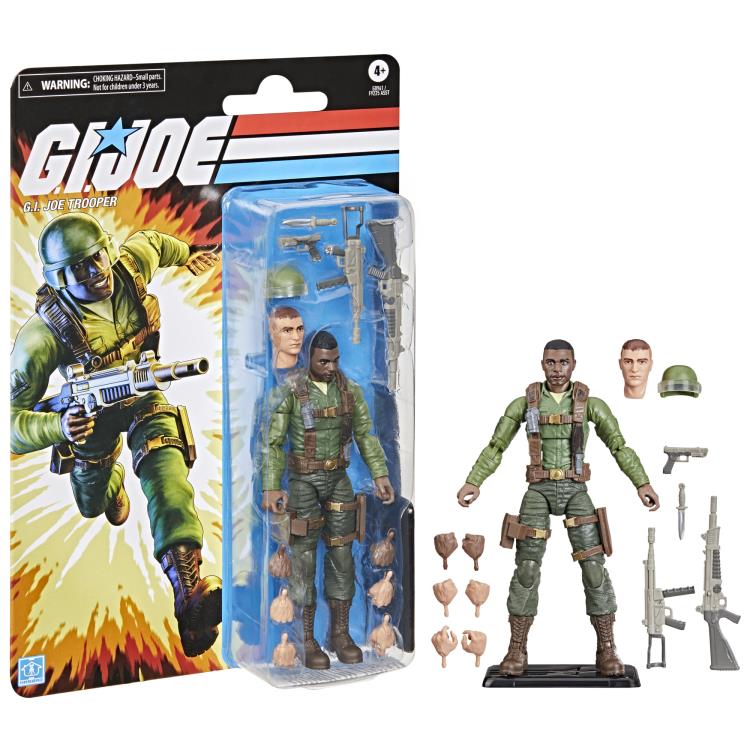 G.I. Joe Trooper Classified Series Retro Collection Anniversary Action Figure