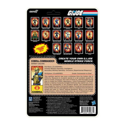 G.I. Joe ReAction+ Cobra Commander (Once A Man) Action Figure