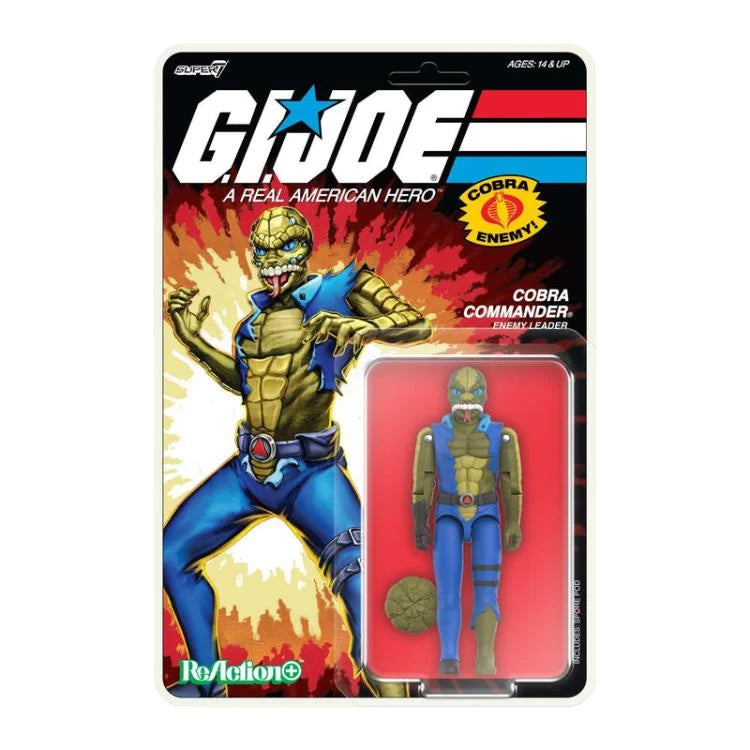 G.I. Joe ReAction+ Cobra Commander (Once A Man) Action Figure
