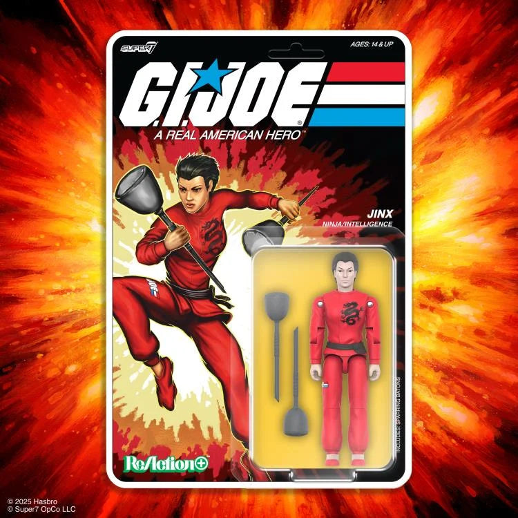 G.I. Joe: The Movie ReAction+ Jinx Action Figure