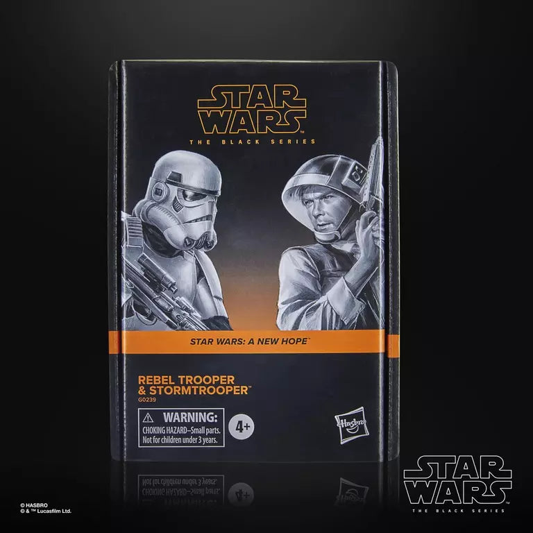 Star Wars: The Black Series - Rebel Trooper & Stormtrooper 2 Pack