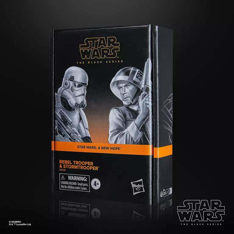 Star Wars: The Black Series - Rebel Trooper & Stormtrooper 2 Pack