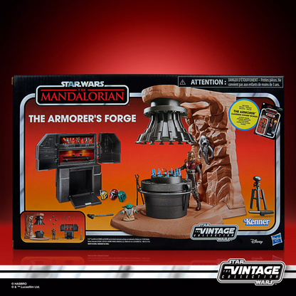 The Armorer's Forge Playset with Action Figures (The Mandalorian) - Star Wars The Vintage Collection