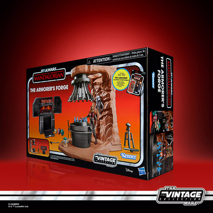 The Armorer's Forge Playset with Action Figures (The Mandalorian) - Star Wars The Vintage Collection