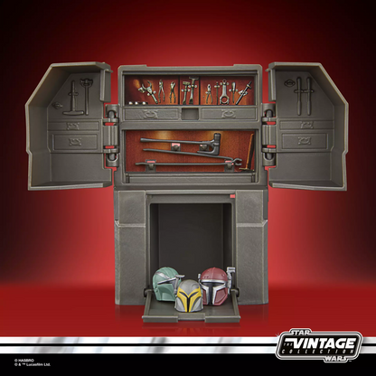 The Armorer's Forge Playset with Action Figures (The Mandalorian) - Star Wars The Vintage Collection
