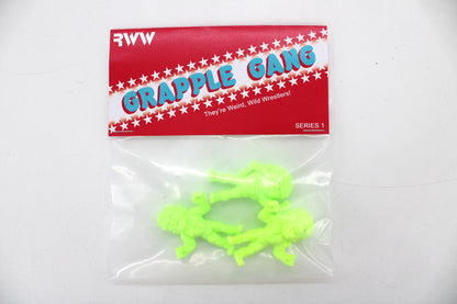 Grapple Gang Mini-Wrestlers La Rebelion 3-Pack Green Action Figures (2023) - view 2
