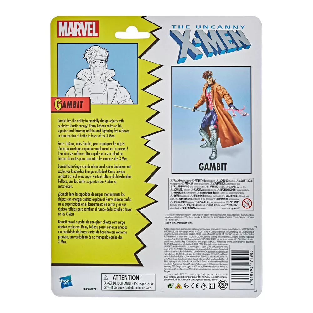 Marvel Legends X-Men: Retro Collection Gambit