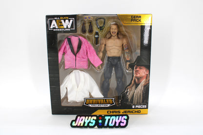 AEW Unrivaled Collection Chris Jericho Gear Pack Action Figure (2021 Jazwares) product image