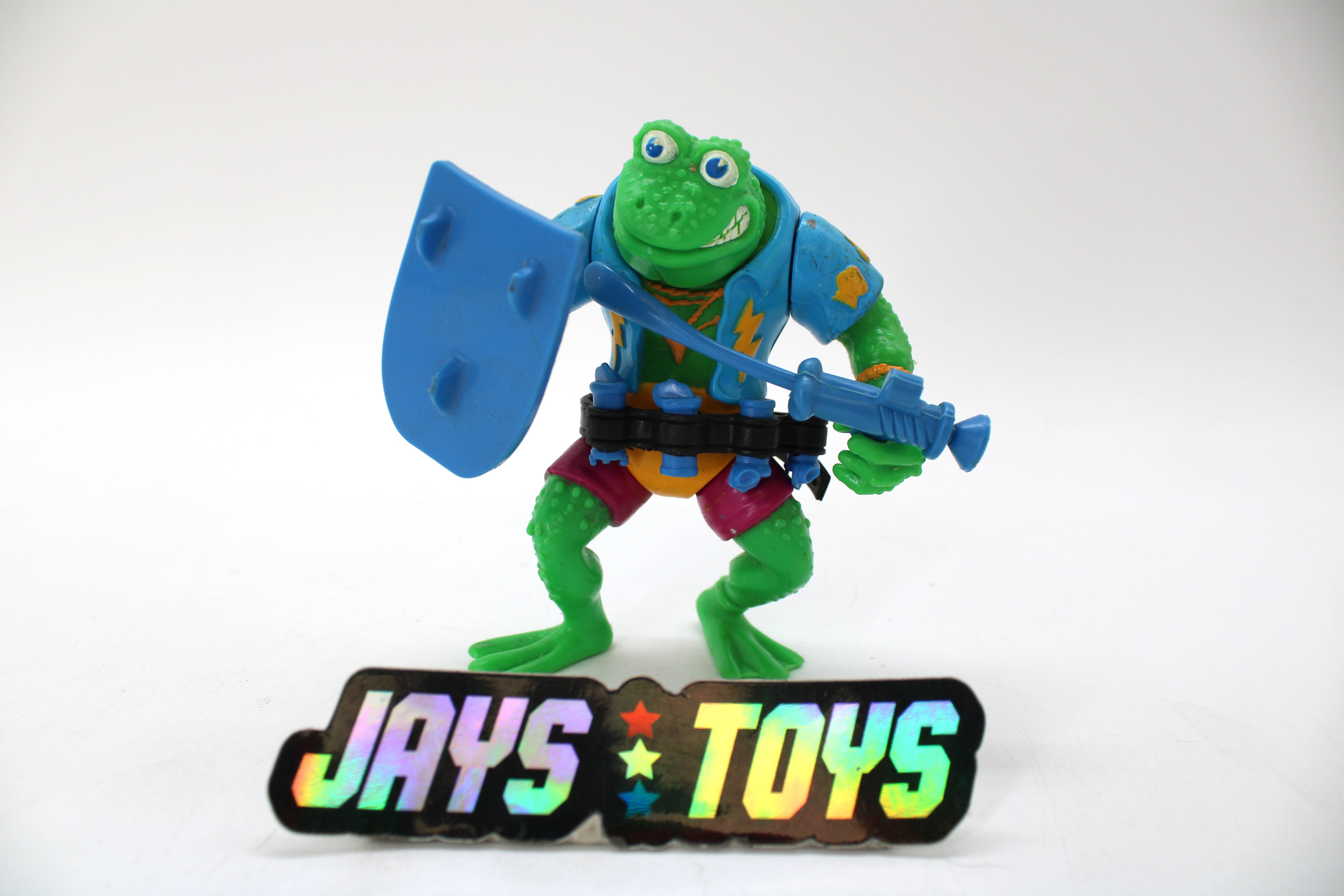 TMNT Genghis Frog Action Figure (1989 Playmates Toys) product image