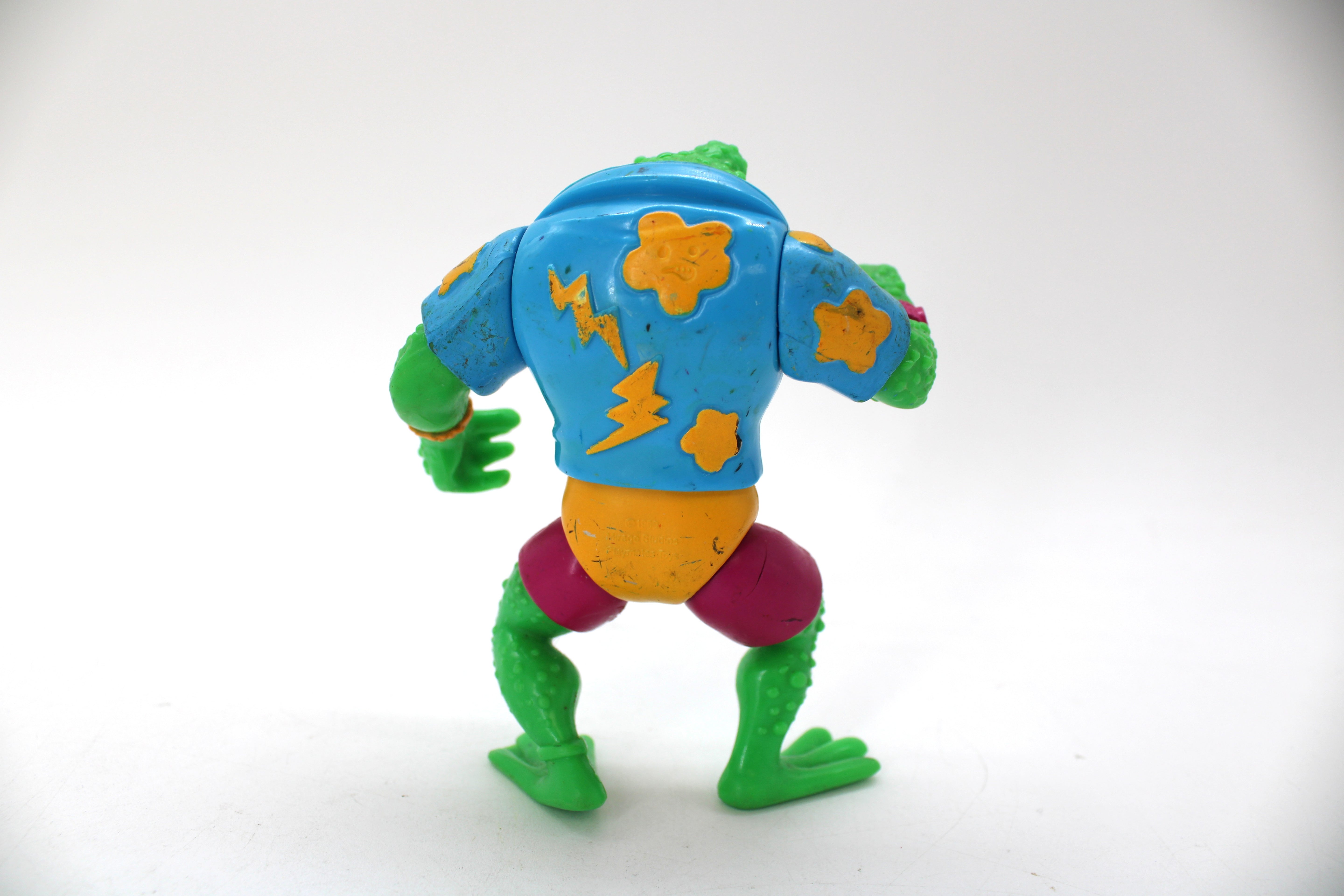 TMNT Genghis Frog Action Figure (1989 Playmates Toys) - view 3