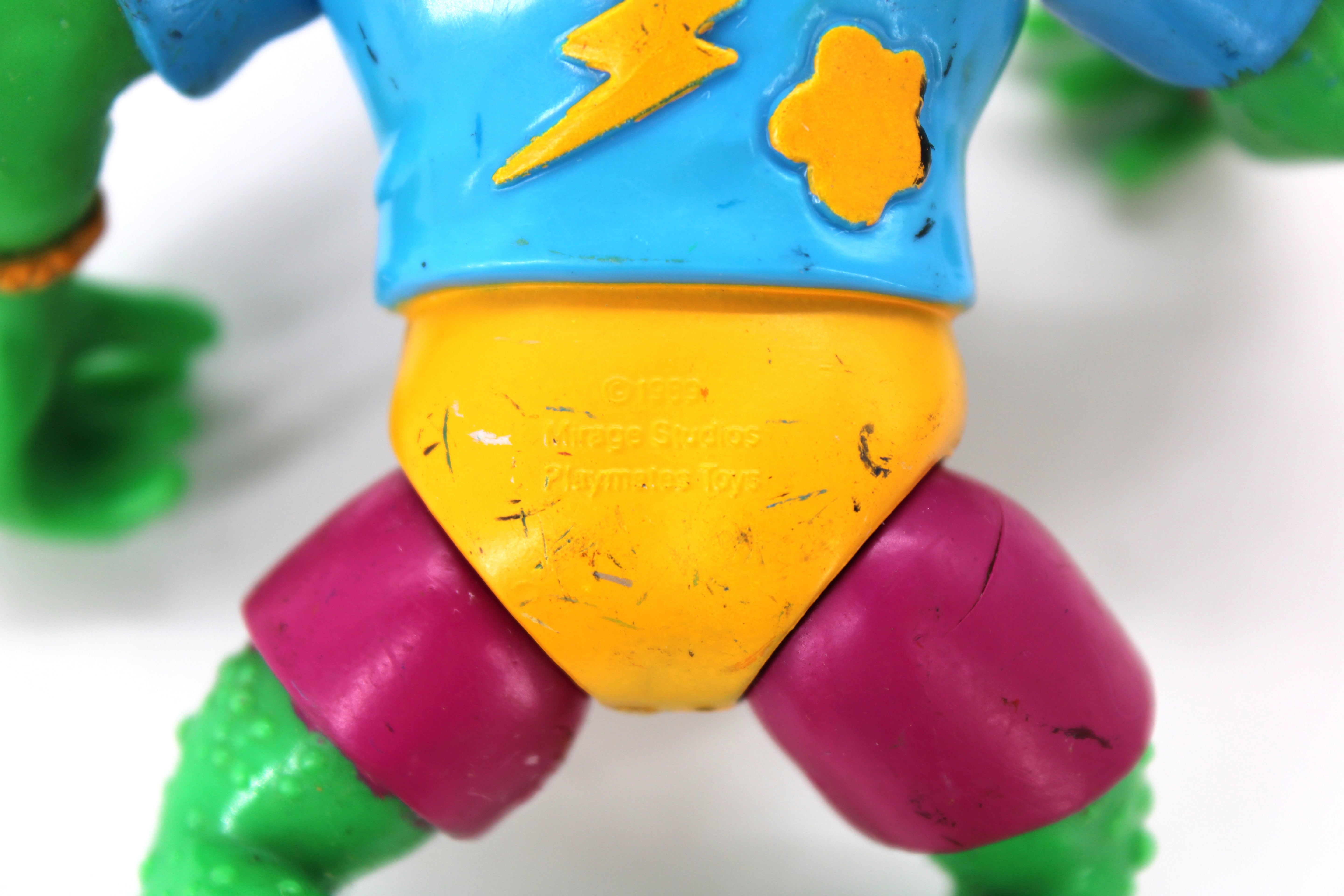 TMNT Genghis Frog Action Figure (1989 Playmates Toys) - view 5