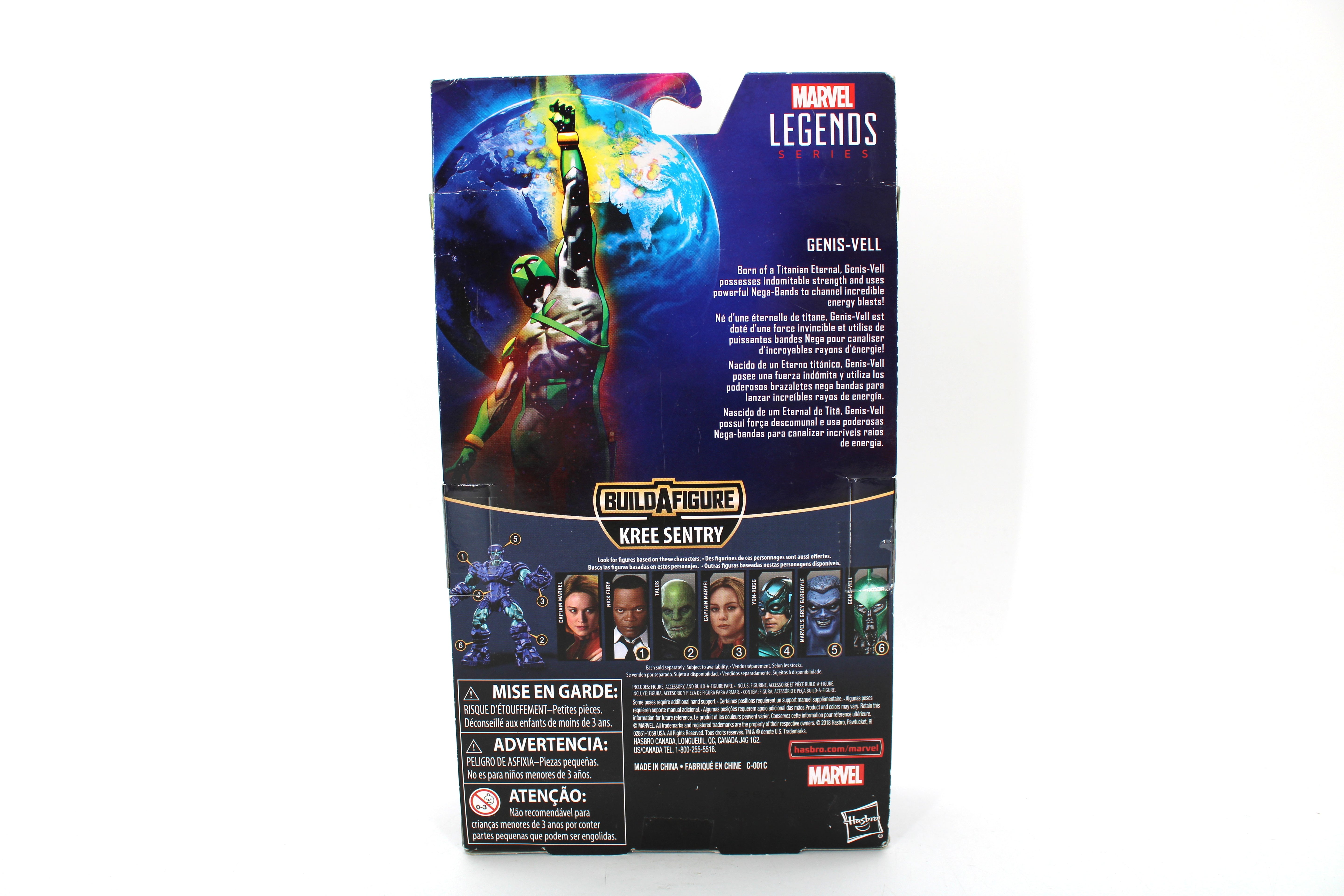 Marvel Legends Series Genis-Vell Action Figure (2018 Hasbro) - view 2