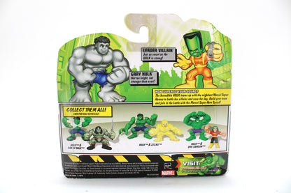 Marvel Super Hero Squad Gray Hulk & Leader Action Figure 2-Pack (2008 Hasbro) - view 2