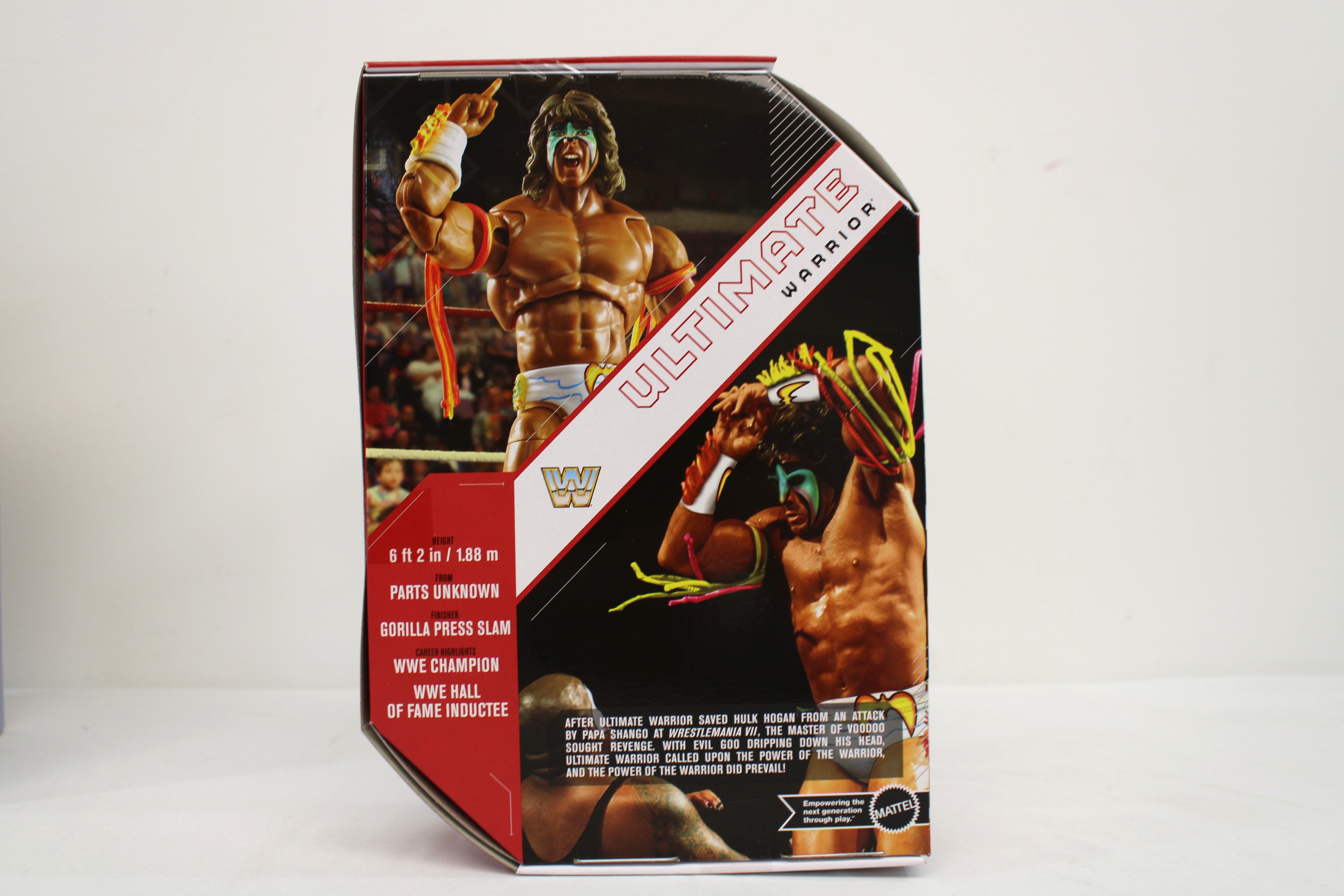 WWE Ultimate Edition Greatest Grudges '92 Ultimate Warrior & Papa Shango Action Figures (2024 Mattel) - view 9