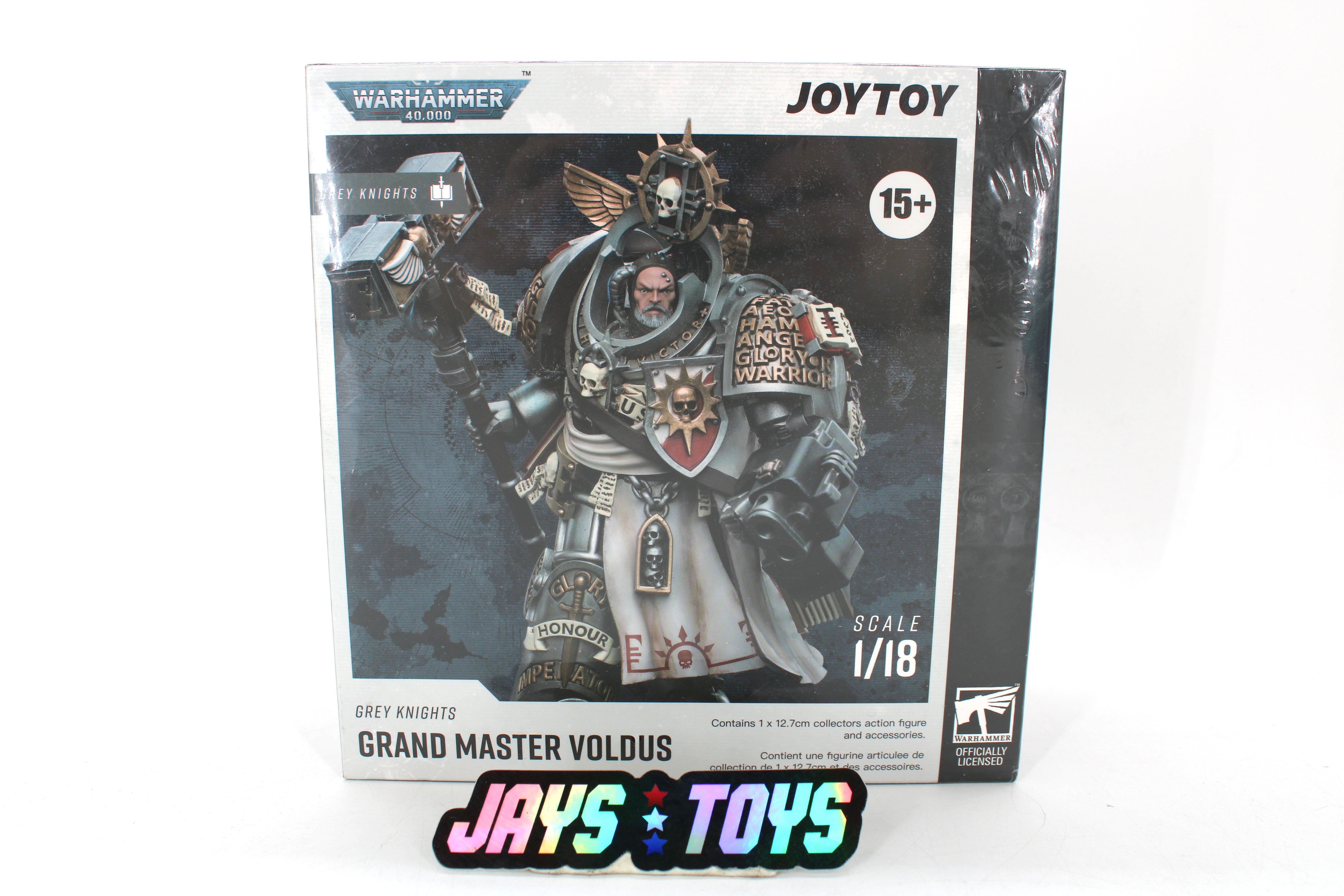 JOYTOY ウォーハンマー40K GRAND MASTER VOLDUS Grand Master Voldus Warhammer 40k 1:18 Scale Action Figure | Jay's