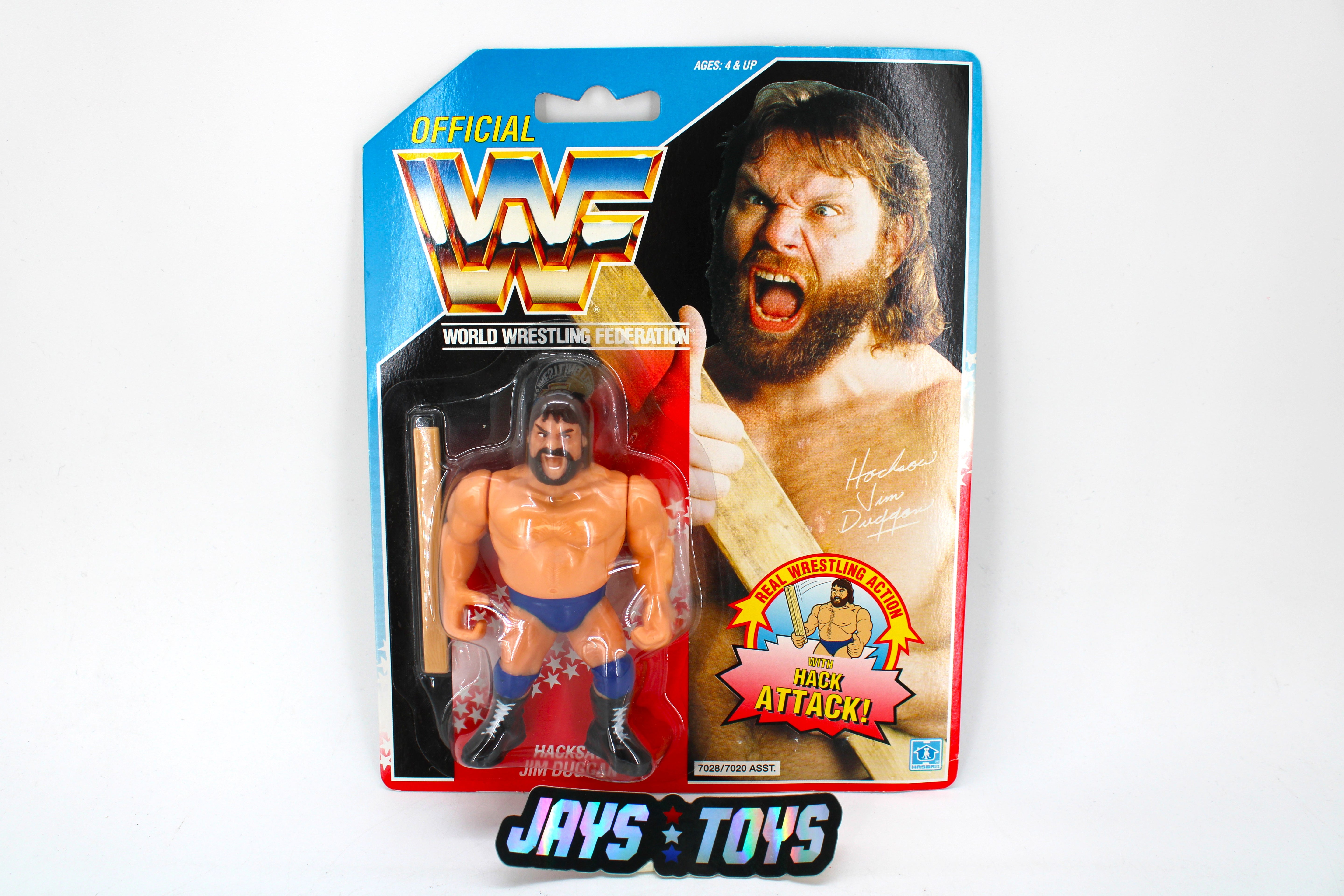WWF Hacksaw Jim Duggan Action Figure (1990) product image