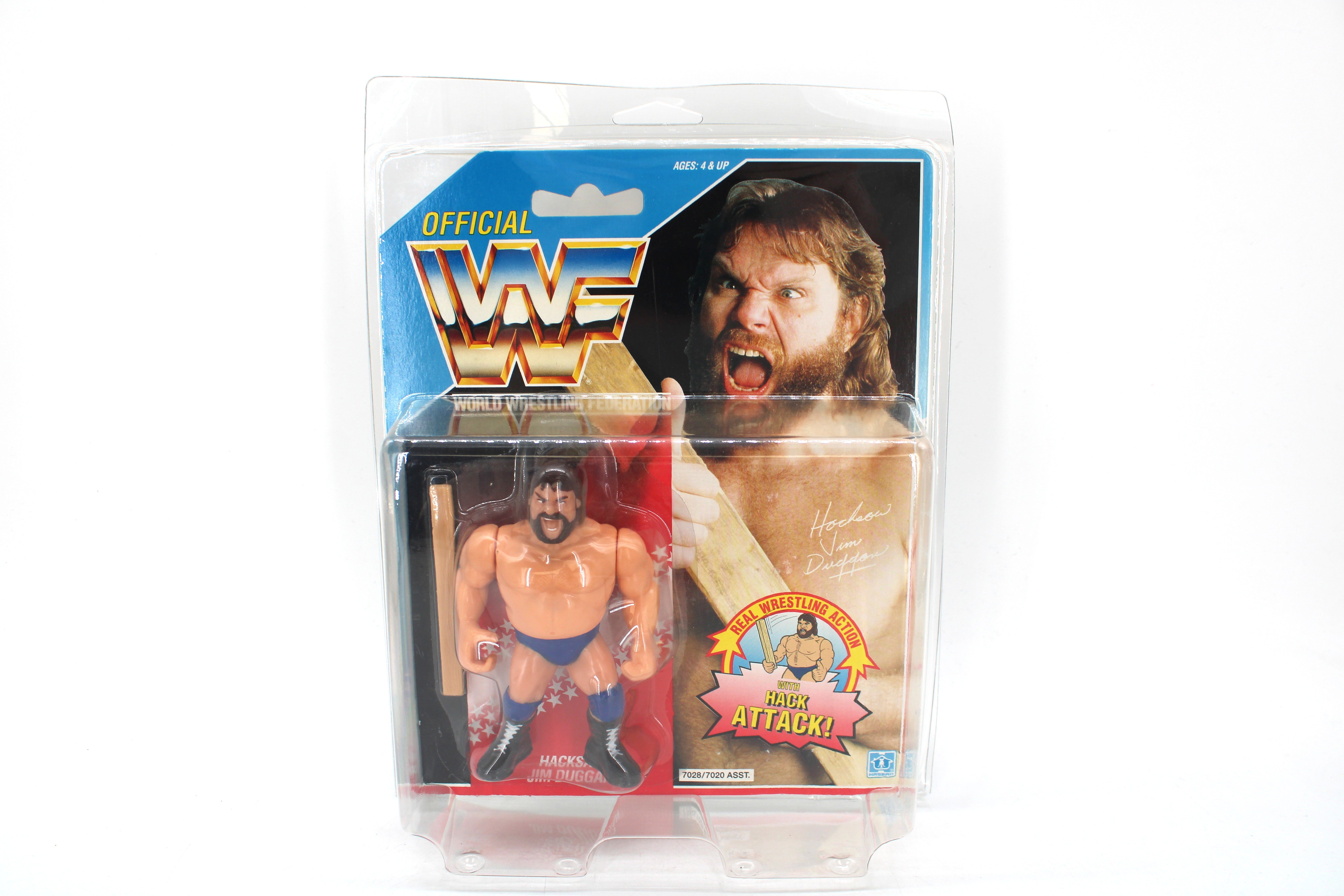 Hacksaw Jim Duggan WWF 5-Inch Action Figure | Jay's Toys