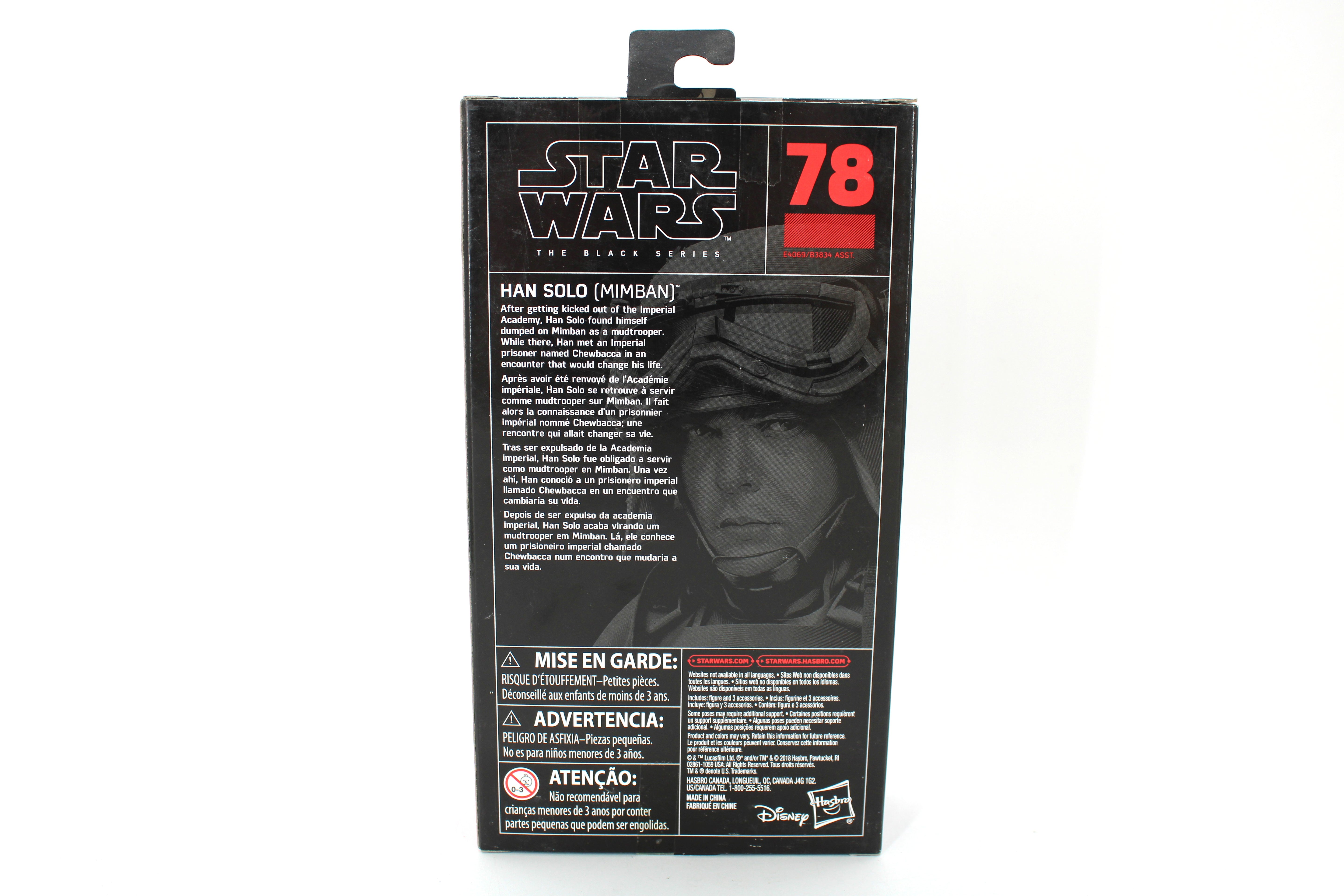 Star Wars The Black Series Han Solo (Mimban) Action Figure (2018) - view 2