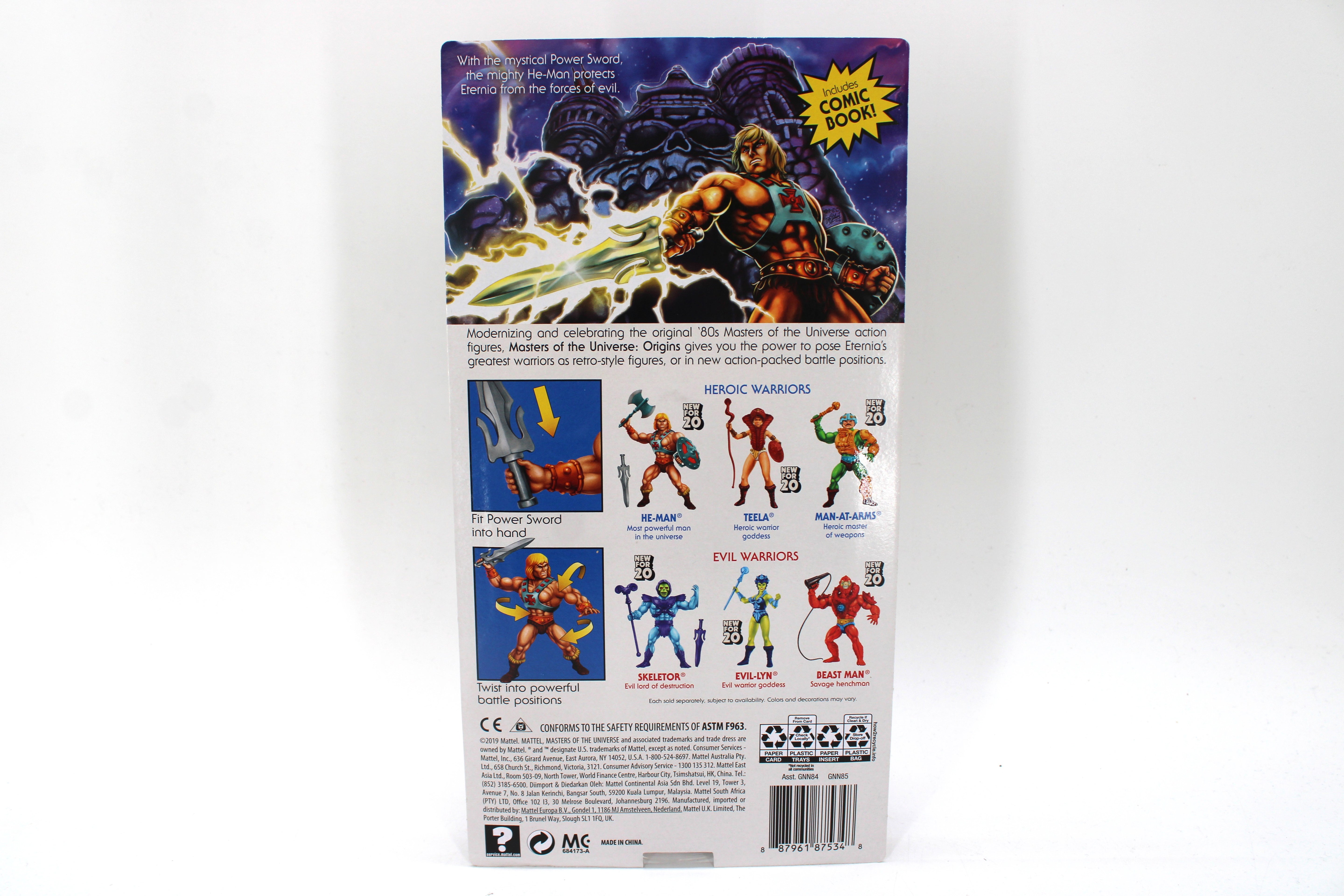 Masters of the Universe Origins He-Man Action Figure (2019) - view 2