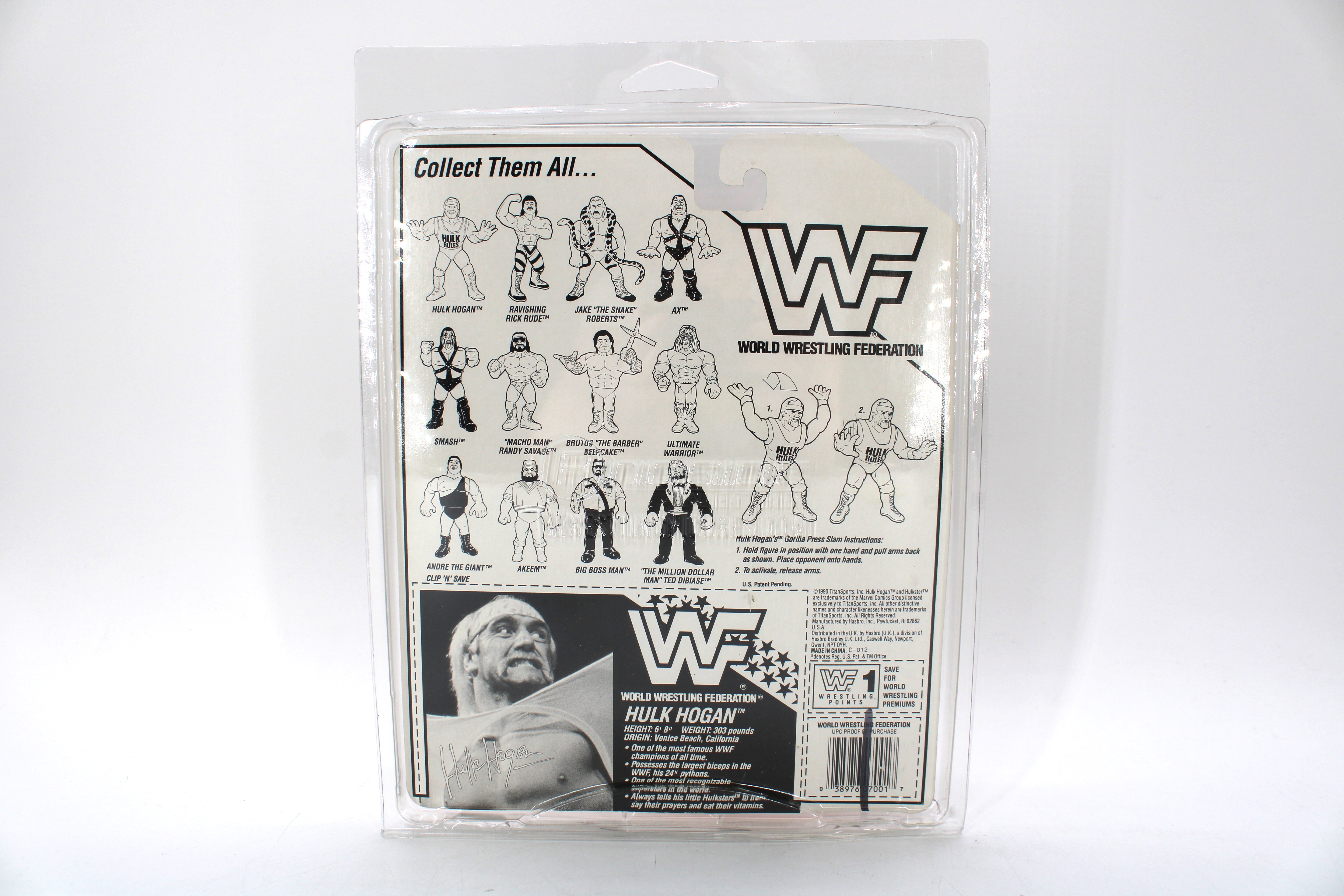 WWF Hulk Hogan Action Figure (1990) - view 7