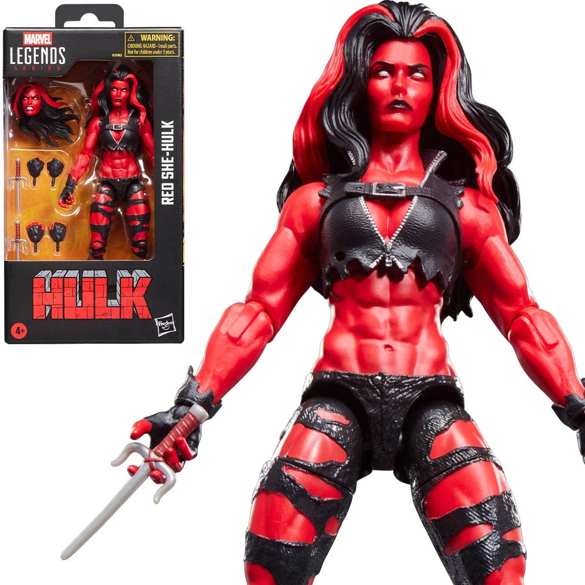 Hulk Marvel Legends Red She-Hulk Action Figure - view 10