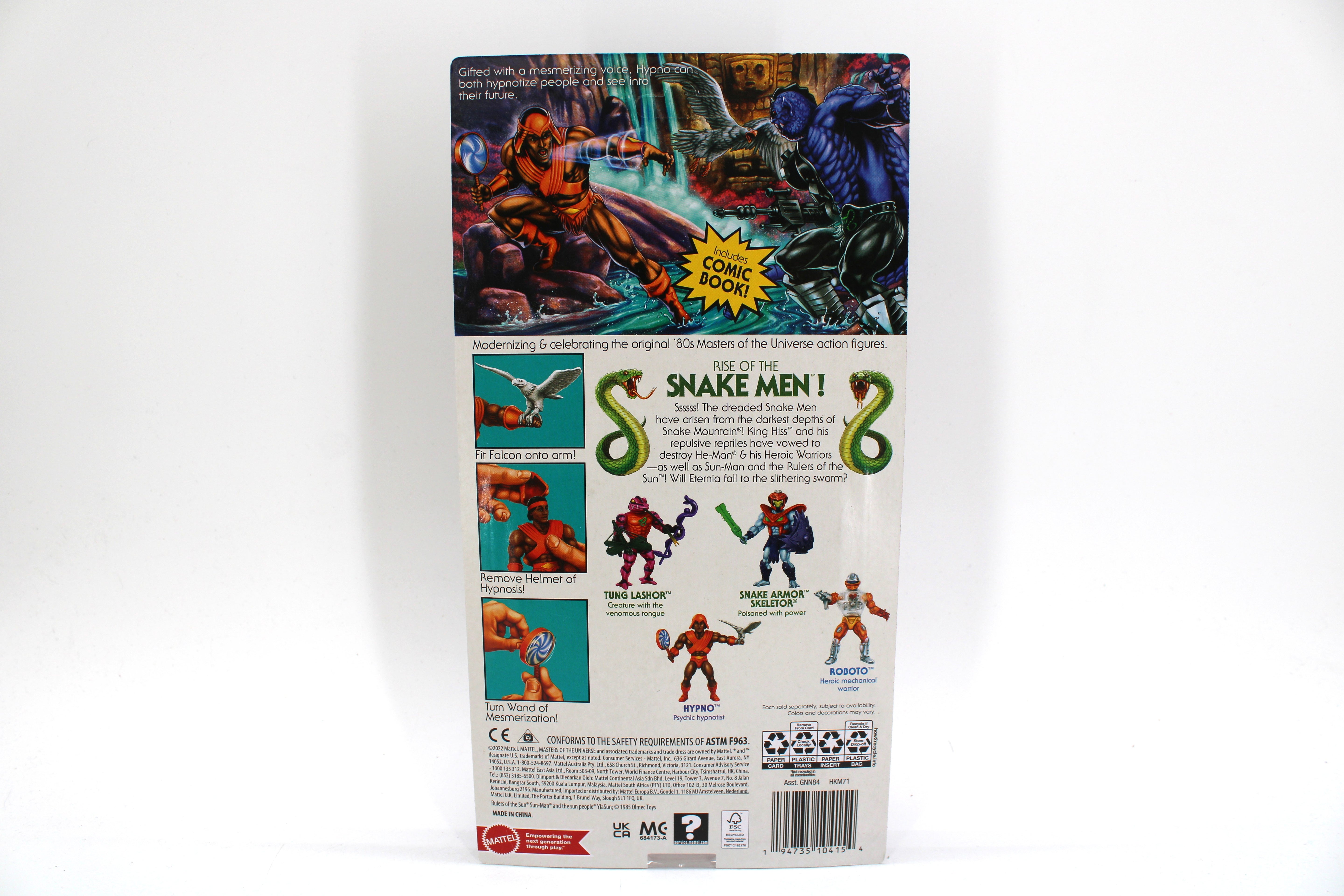 Masters of the Universe Origins Hypno Action Figure (2022) - view 2