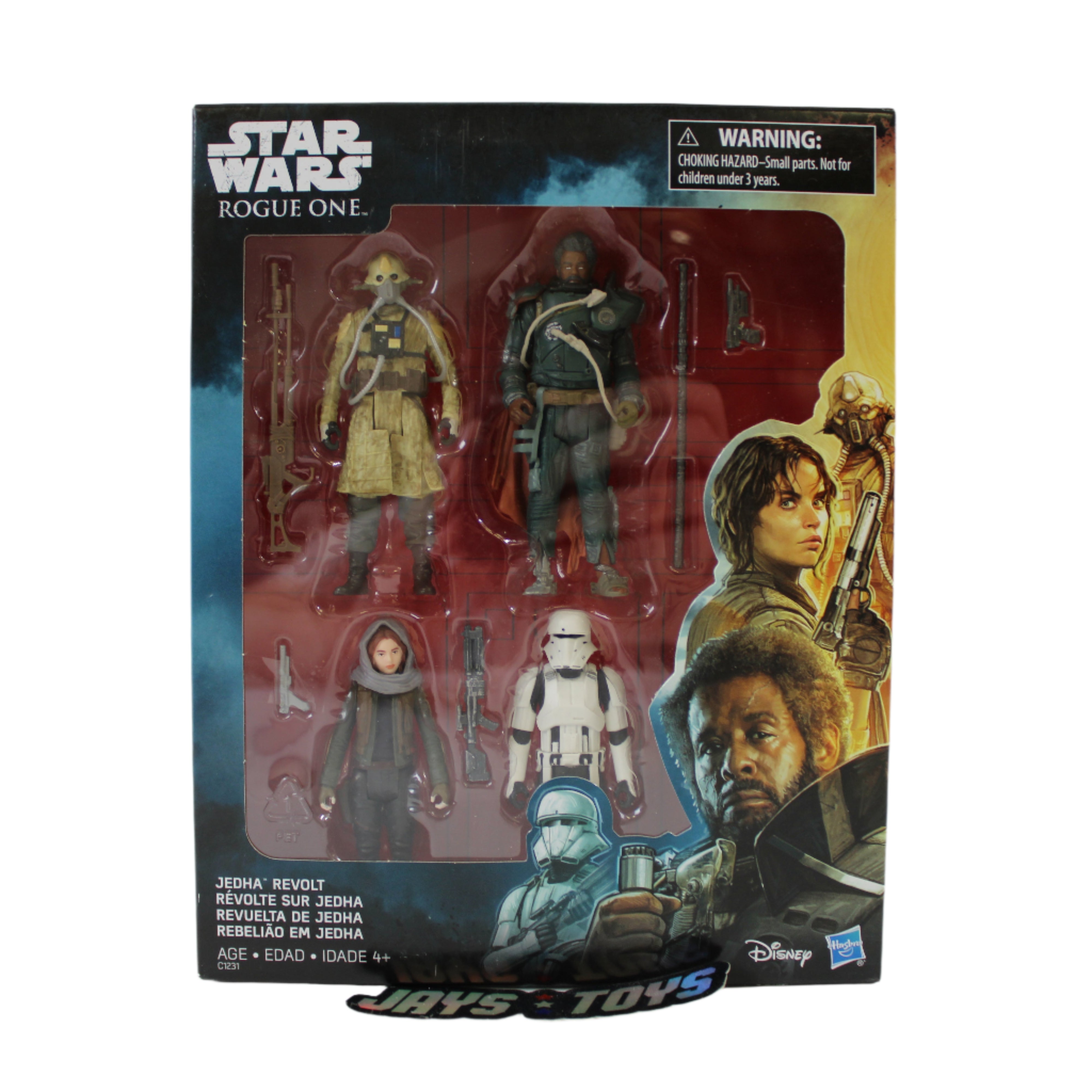Jedha Revolt Star Wars Rogue One Action Figure Set