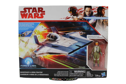 Resistance A-Wing Fighter Star Wars Force Link Action Figure