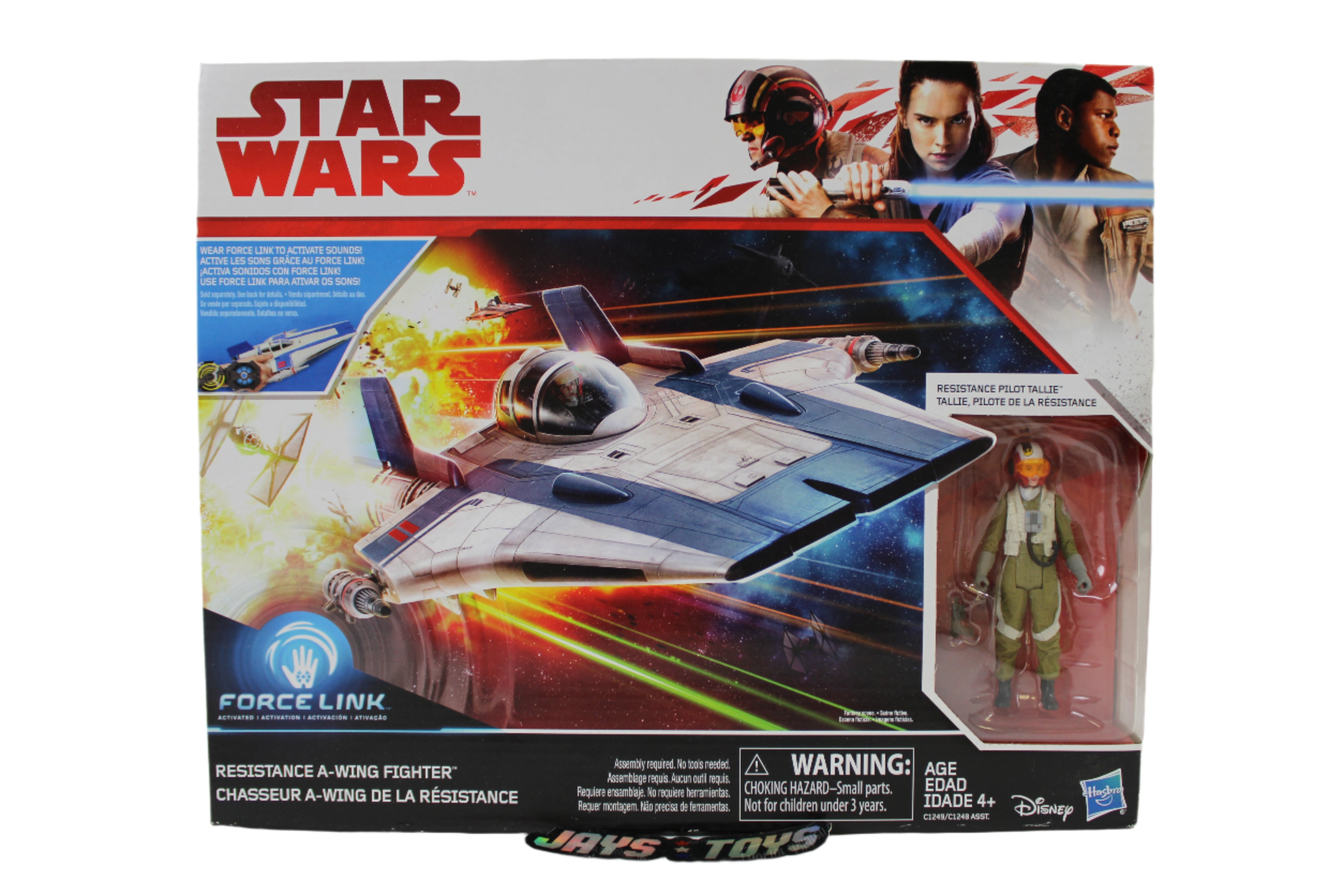 Resistance A-Wing Fighter Star Wars Force Link Action Figure