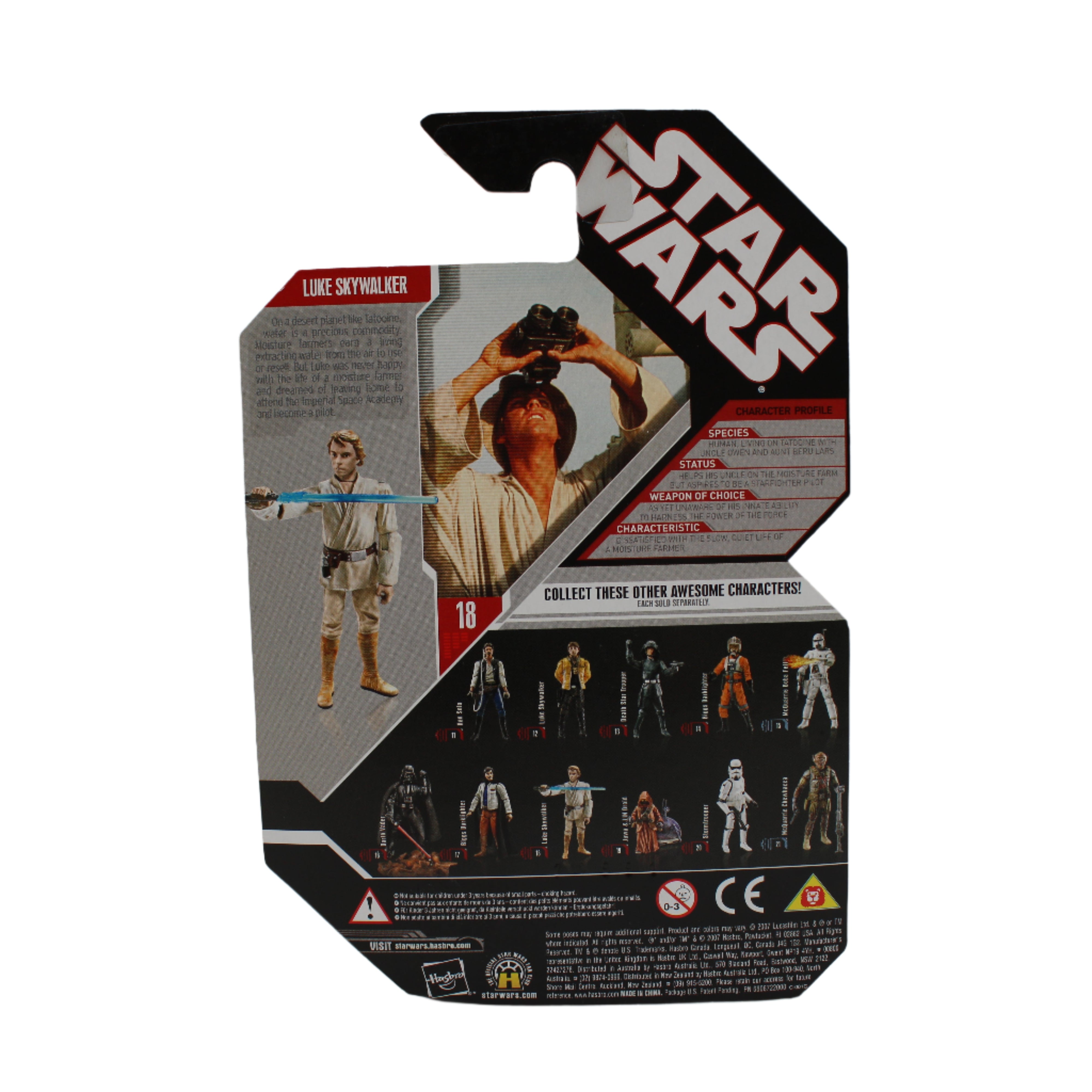 Luke Skywalker Star Wars: 30th Anniversary Collection a New Hope Action Figure