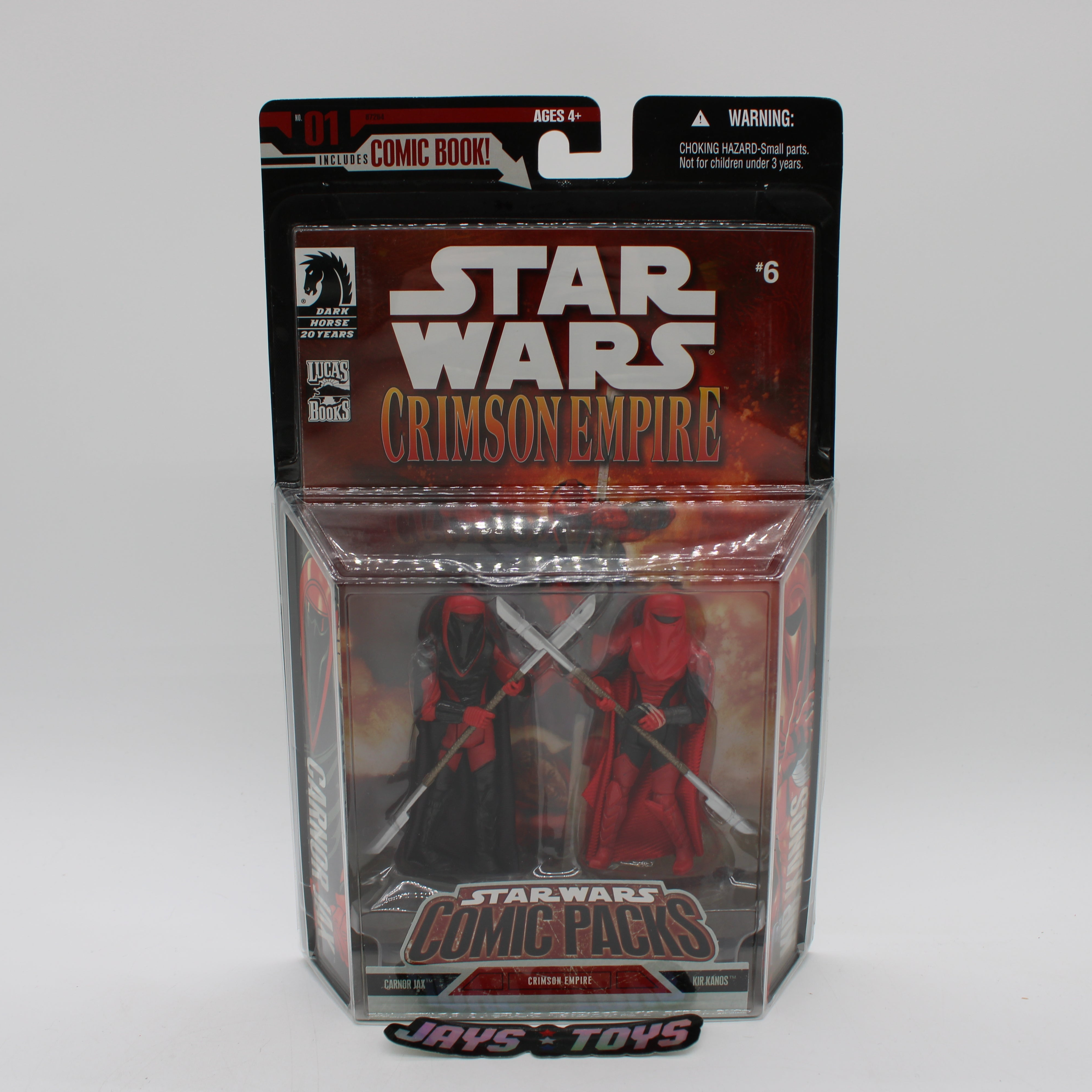 Carnor Jax & Kir Kanos Star Wars Comic Packs Crimson Empire Action Figure Set