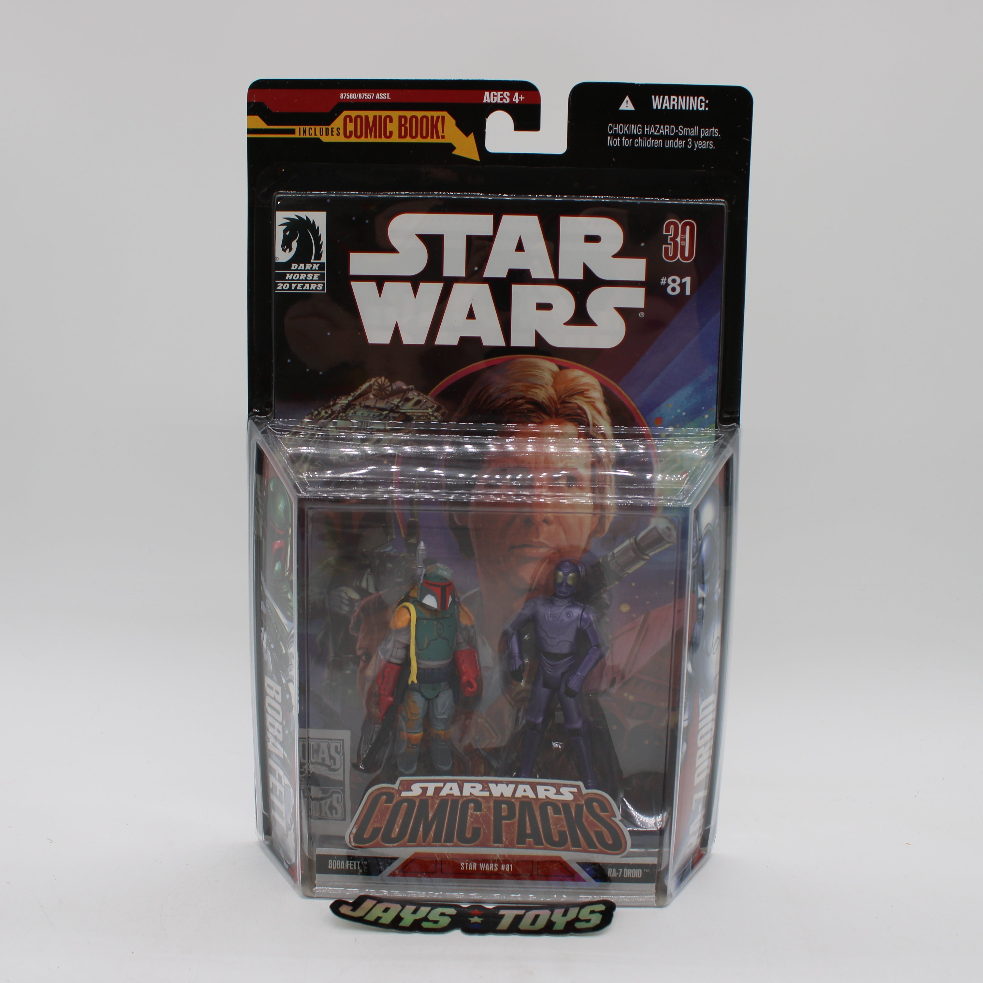 Boba Fett & Ra-7 Droid Star Wars Comic Packs #81 Action Figure Set