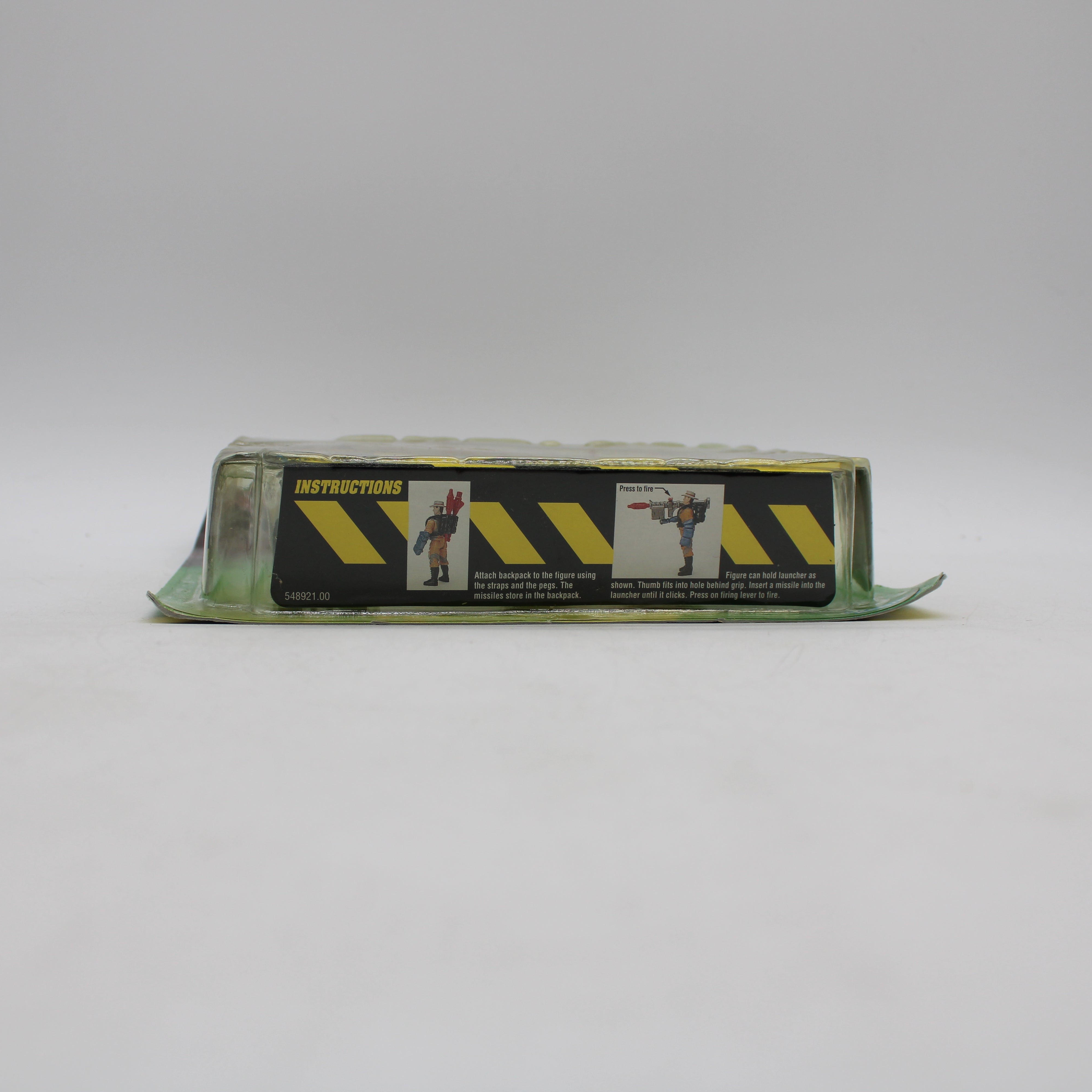Eddie Carr with Urban Assault Gear and T-Rex Hatchling Jurassic Park Series 2 Action Figure Set