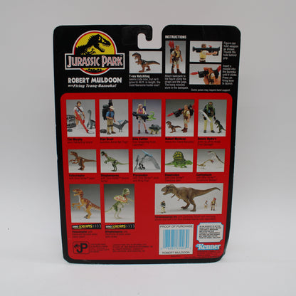 Robert Muldoon with Firing Tranq Bazooka Jurassic Park Action Figure Set