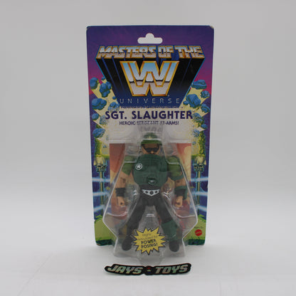 Sgt. Slaughter WWEternia Masters of the Universe Action Figure