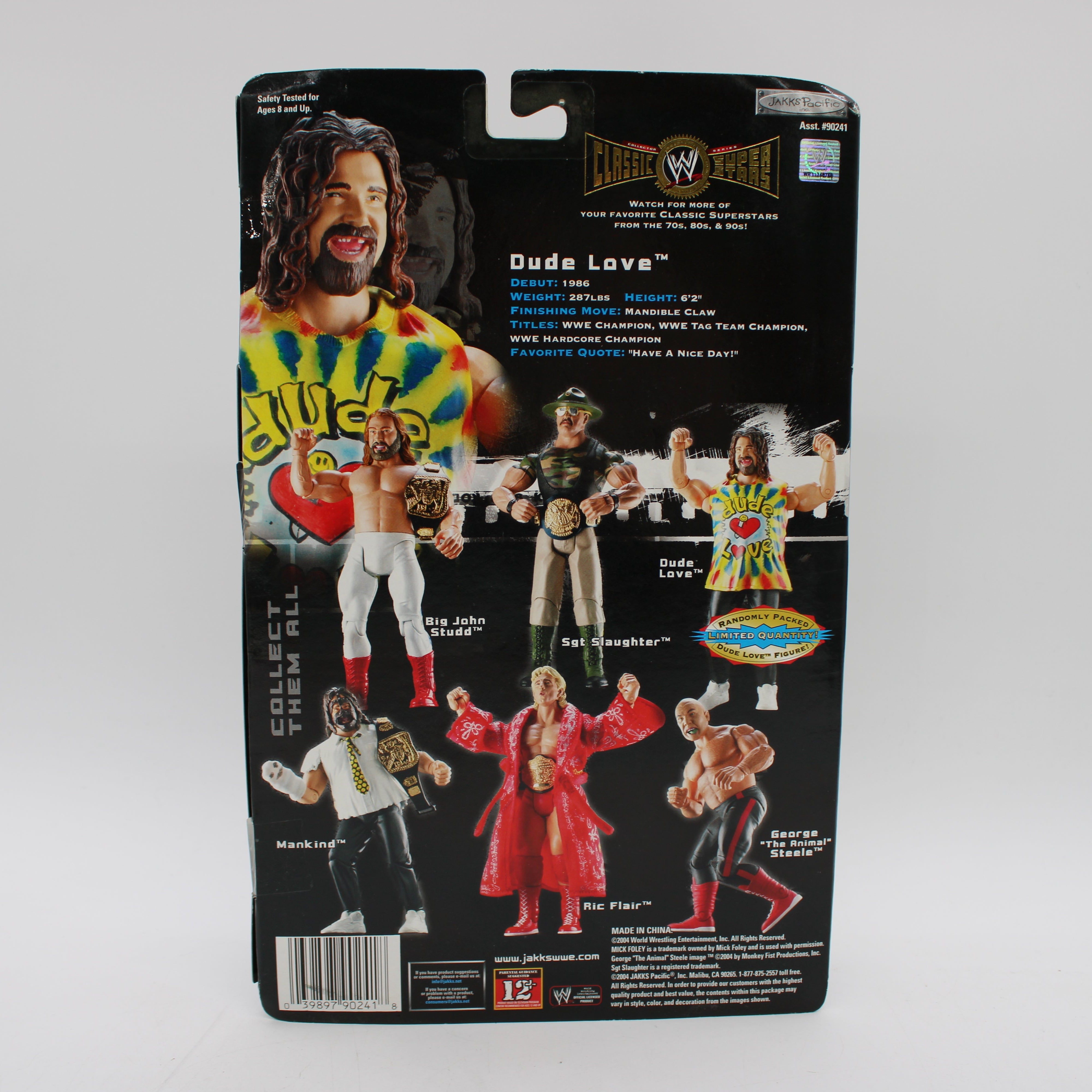 Dude Love WWE Classic Super Stars Collector Series Limited Edition Action Figure