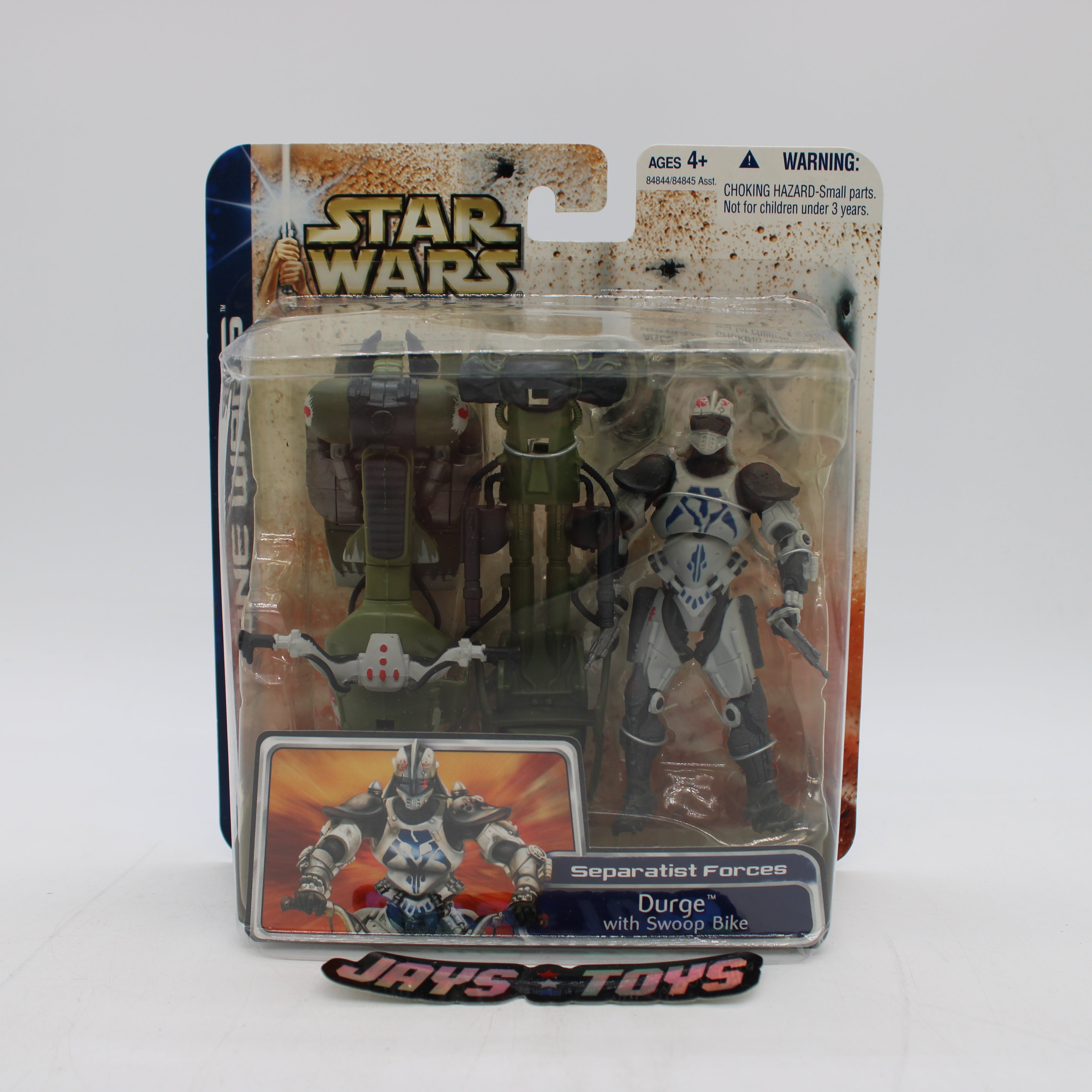 Durge with Swoop Bike Star Wars Clone Wars Action Figure
