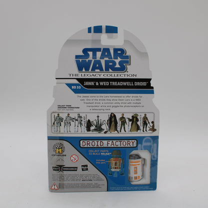 Jawa & Wed Treadwell Droid Star Wars the Legacy Collection Action Figure (Build A Droid R5-A2)
