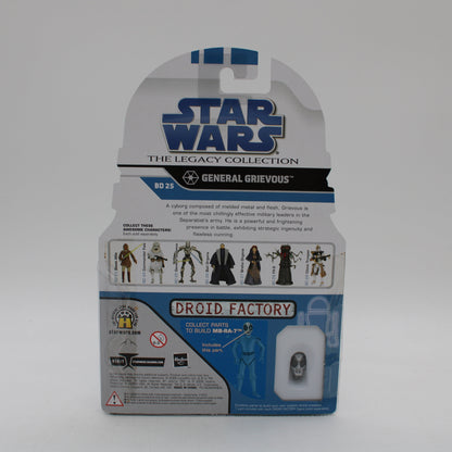 General Grievous Star Wars the Legacy Collection Action Figure (Build A Droid MB-RA-7)
