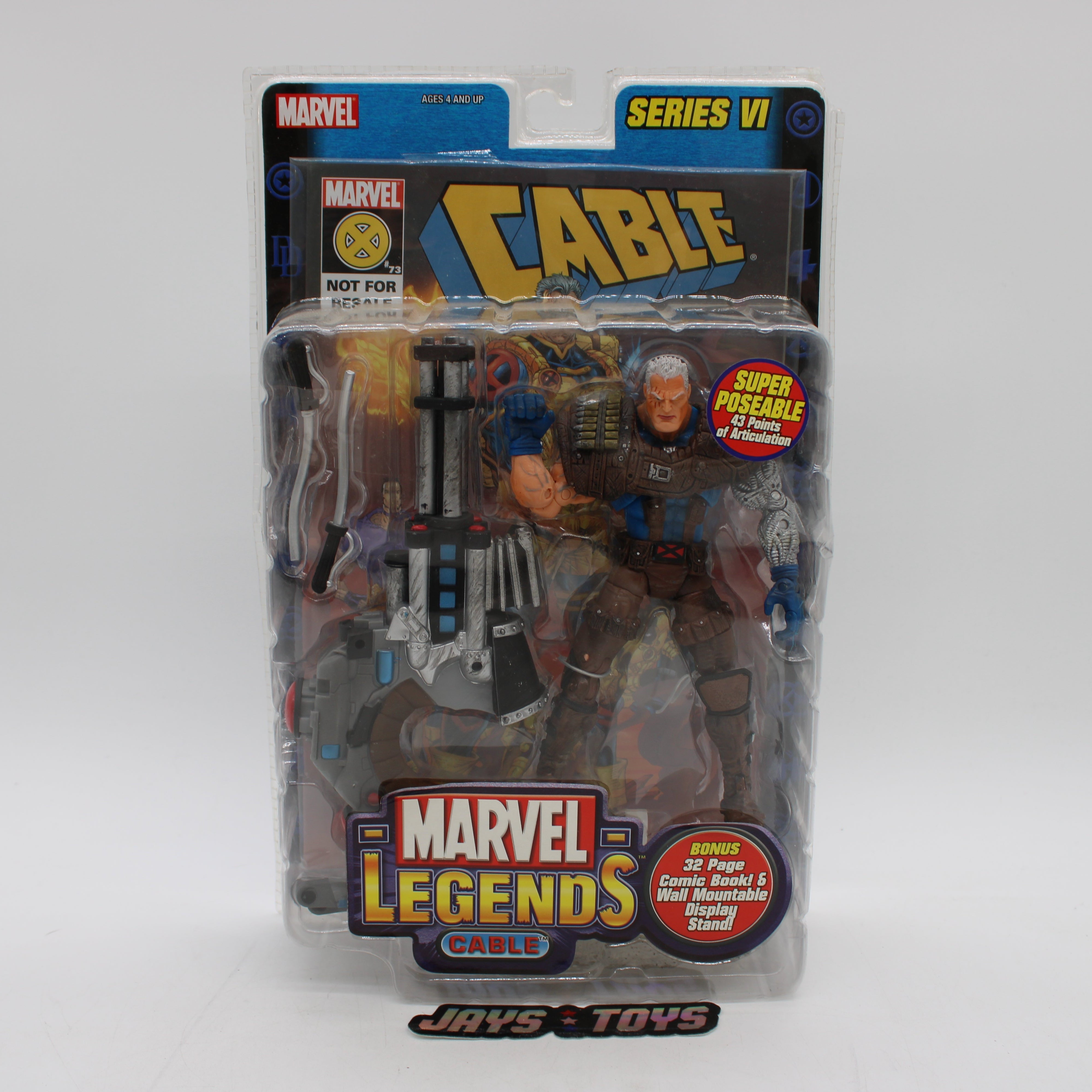 Cable Marvel Legends Series VI Action Figure